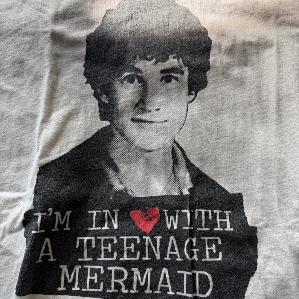 Darren Criss teenage mermaid shirt - XS